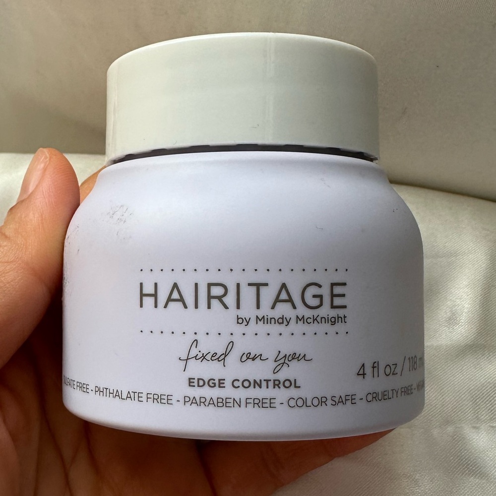 NEW Hairitage Fixed on You Edge Control Gel, 4 fl oz